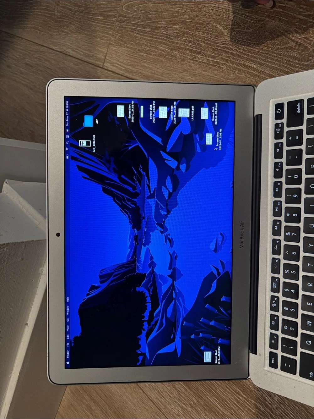 Apple Silver MacBook — Aluminum Finish Laptop
